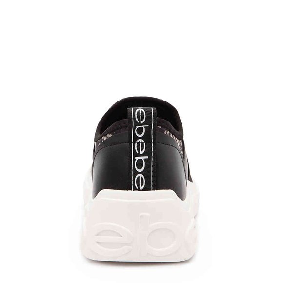 Bebe Ladd Snake Skin Sneaker Size 8 - Picture 3 of 3